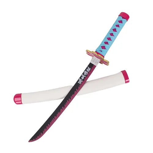 Espada Katana Demon Slayer Mitsuri Kanroji Em Aço - Tenda Medieval Espada Katana Demon Slayer Mitsuri Kanroji Em Aço - Tenda Medieval