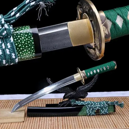 Tanto Damascus Knife