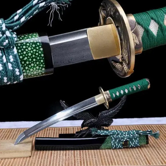 Tanto Damascus Knife