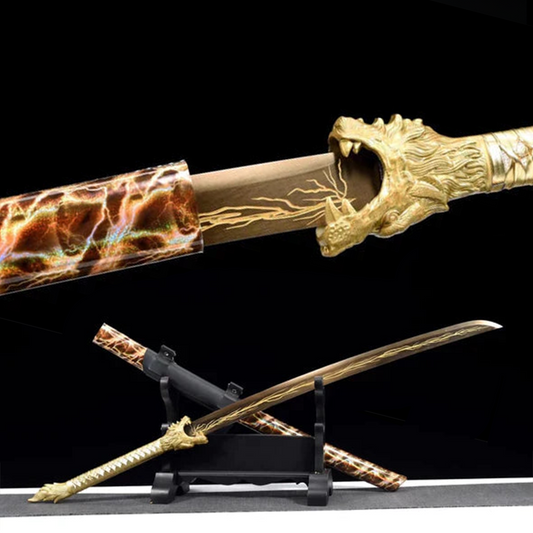 gold sword