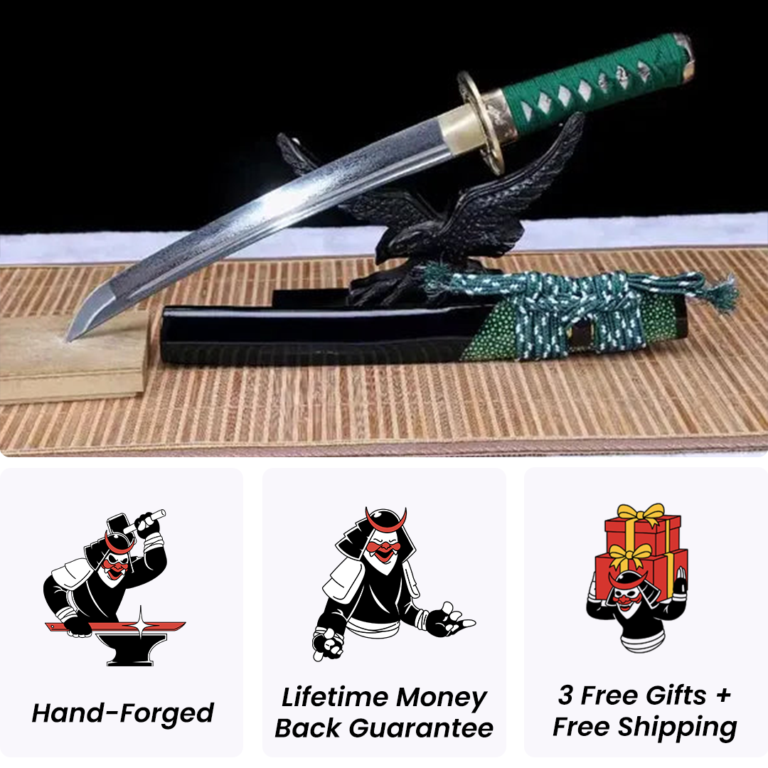 Tanto Damascus Knife