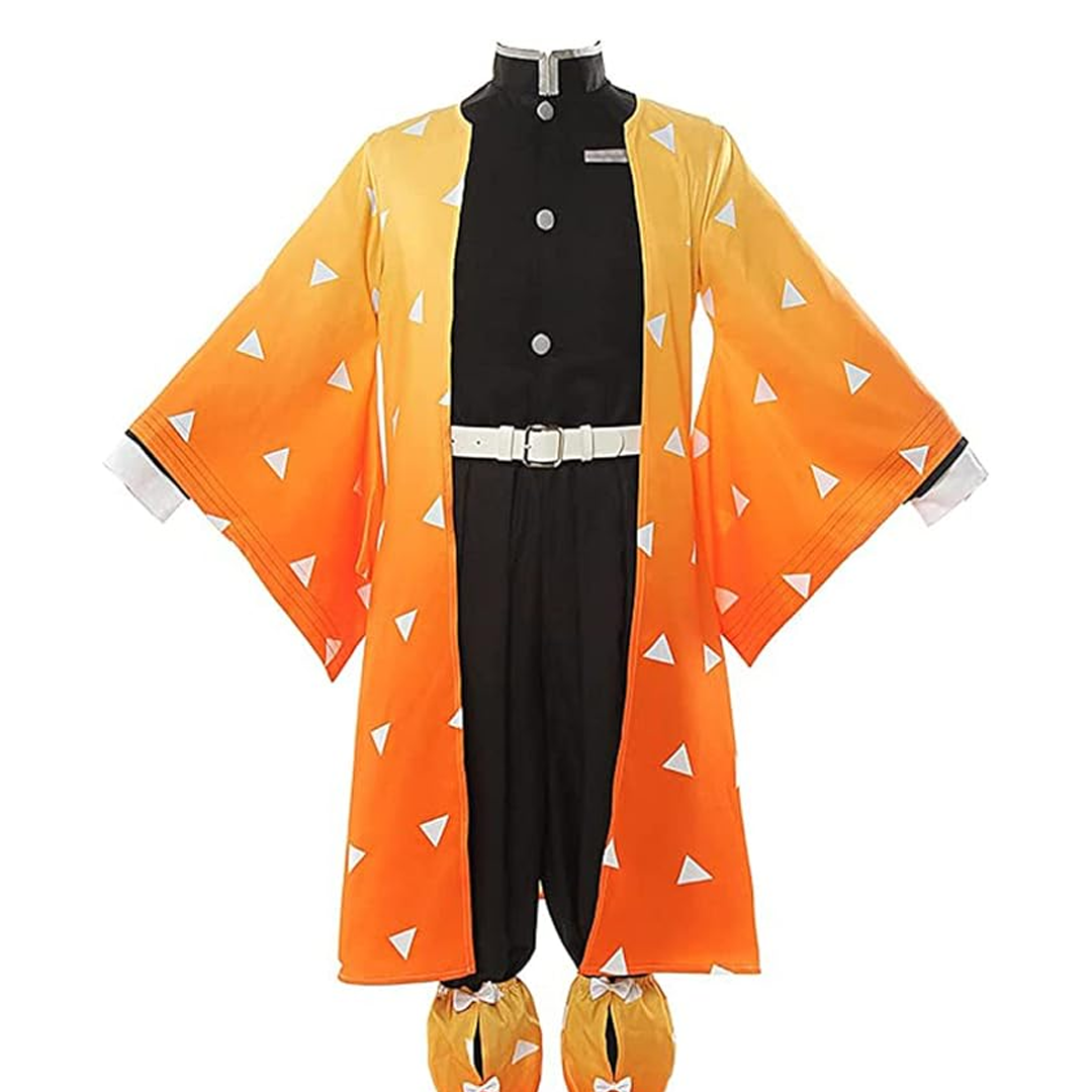 Zenitsu Agatsuma Cosplay Costume