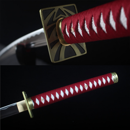 Renji Abarai Zabimaru Zanpakuto Katana