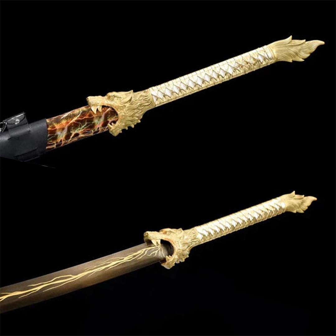 gold sword