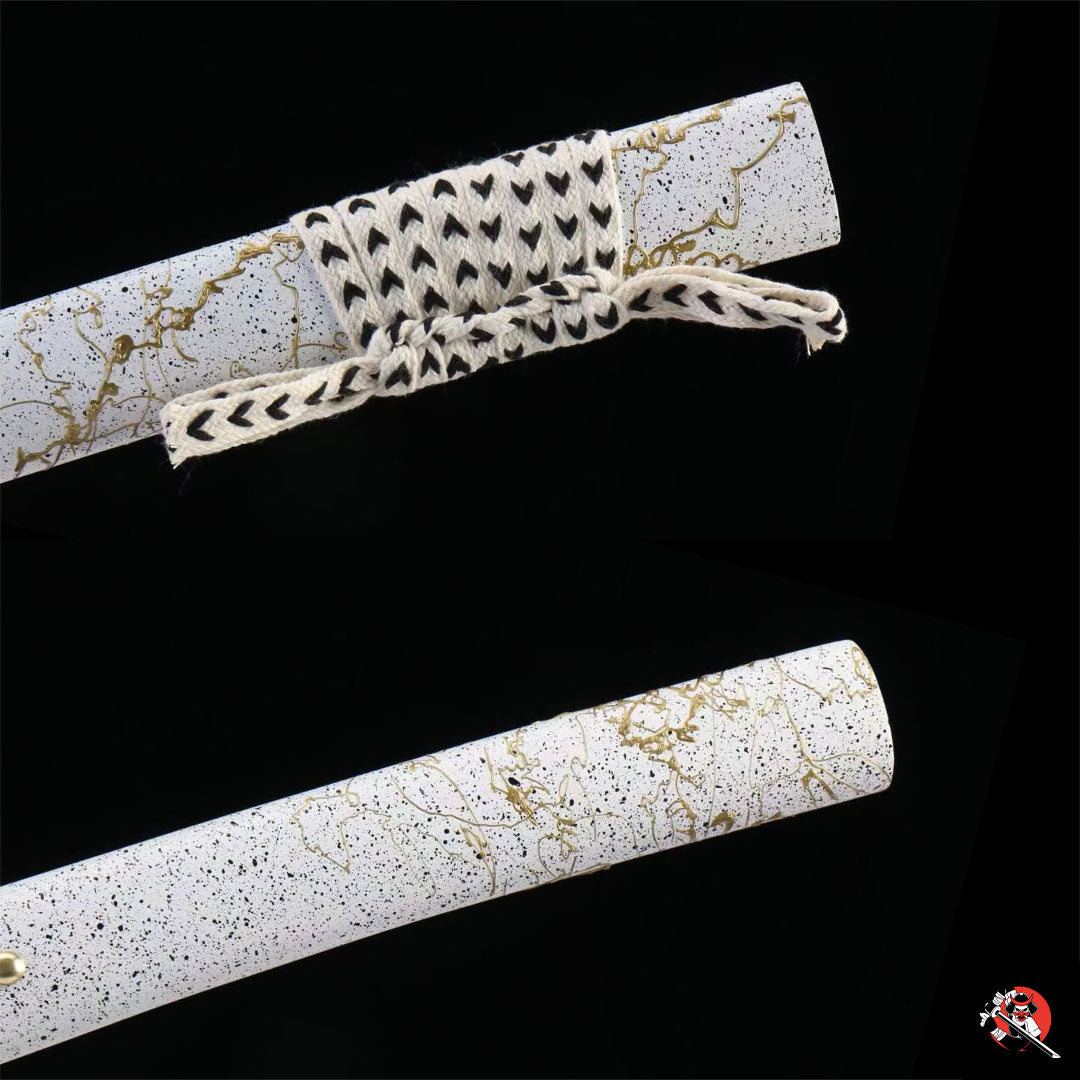 Ghost of Yotei Katana Gilded Night White - Limited Edition