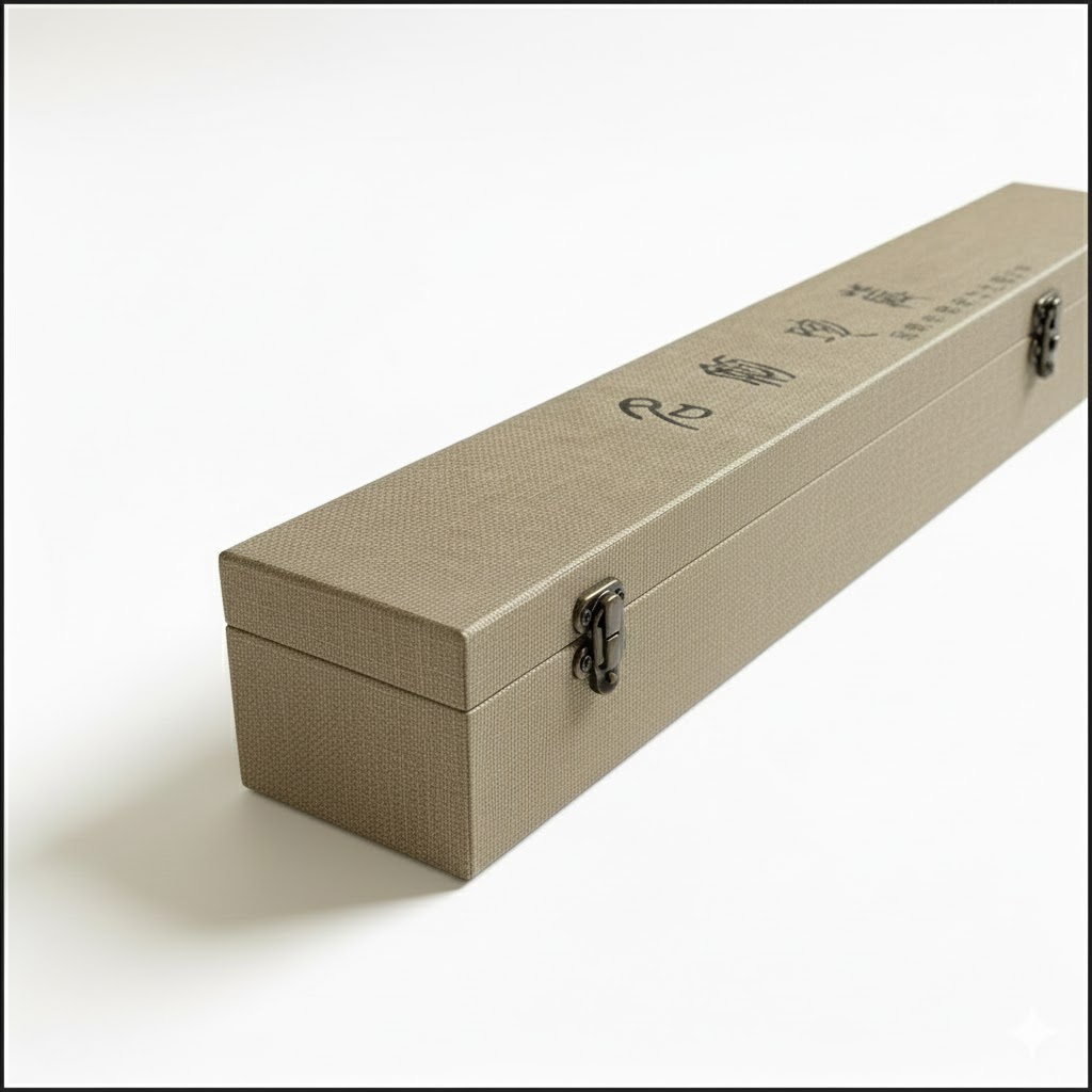 Delivery with premium Japanese brocade box