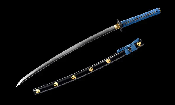 Katana-Acier-San-Mai-Samourai