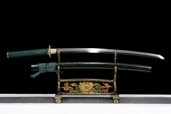 Katana-Cheval-de-Guerre-Acier-T10-Hamon-Veritable