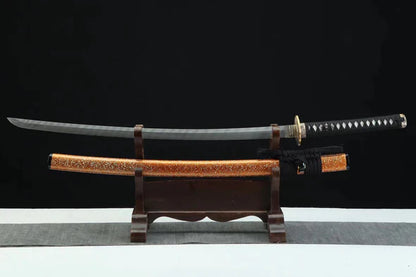 Katana-Fleur-de-Guerre-Acier-Damas