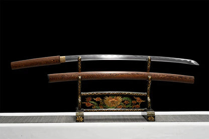 Katana-Japonais-Bois-de-Rose-Rosewood