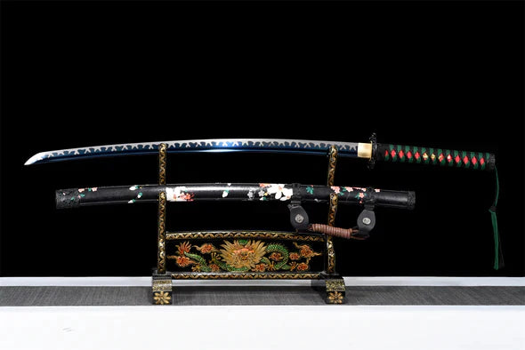 Katana-Japonais-Dieu-Fleurs