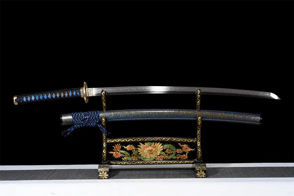 Katana-Japonais-Eclat-de-Dragon-Acier-T10-Veritable-Hamon