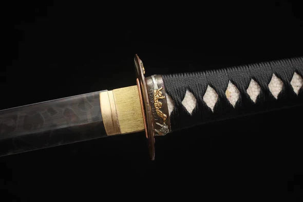 Katana-Japonais-Edo-Acier-T10-Hamon-Veritable