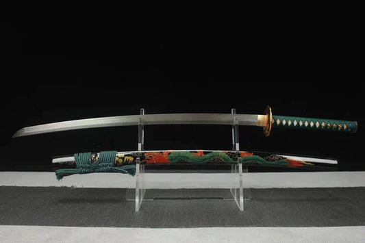 Katana-Japonais-Ryujin-Acier-Damas