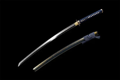 Katana-Japonais-Shimazu-Yoshihisa-Acier-T10-Hamon-Veritable