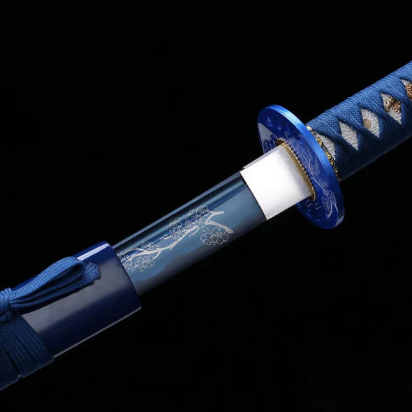 Katana-Sword-Fleur-Eau-Acier-Carbone-1060