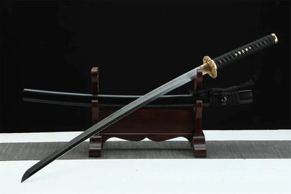 Katana-Takeda-Shingen-Acier-T10-Hamon-Veritable