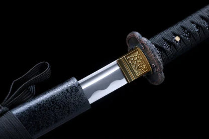 Katana-Tanto-Wakizashi-Kuro-Acier-en-Carbone-1075