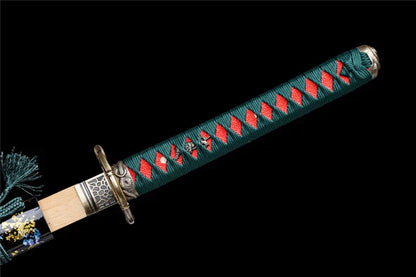 Tsuka-Katana-Ara-Bois