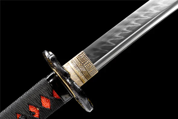 Tsuka-Katana-Senso-Acier-T10-Hamon-Veritable