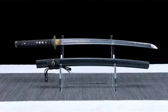 Wakizashi-Kuro-Acier-en-Carbone-1075